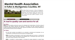 Desktop Screenshot of mentalhealthassociation.org